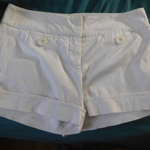 2/$15.00 White shorts Le Chateau